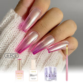 Trendy Nail Design Kit - No.4 Pink Barbie